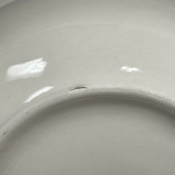 Stoneware Light House Sailboats White Blue Soup Cereal Bowls 7 1/4" Lot of 3 - Picture 8 of 8